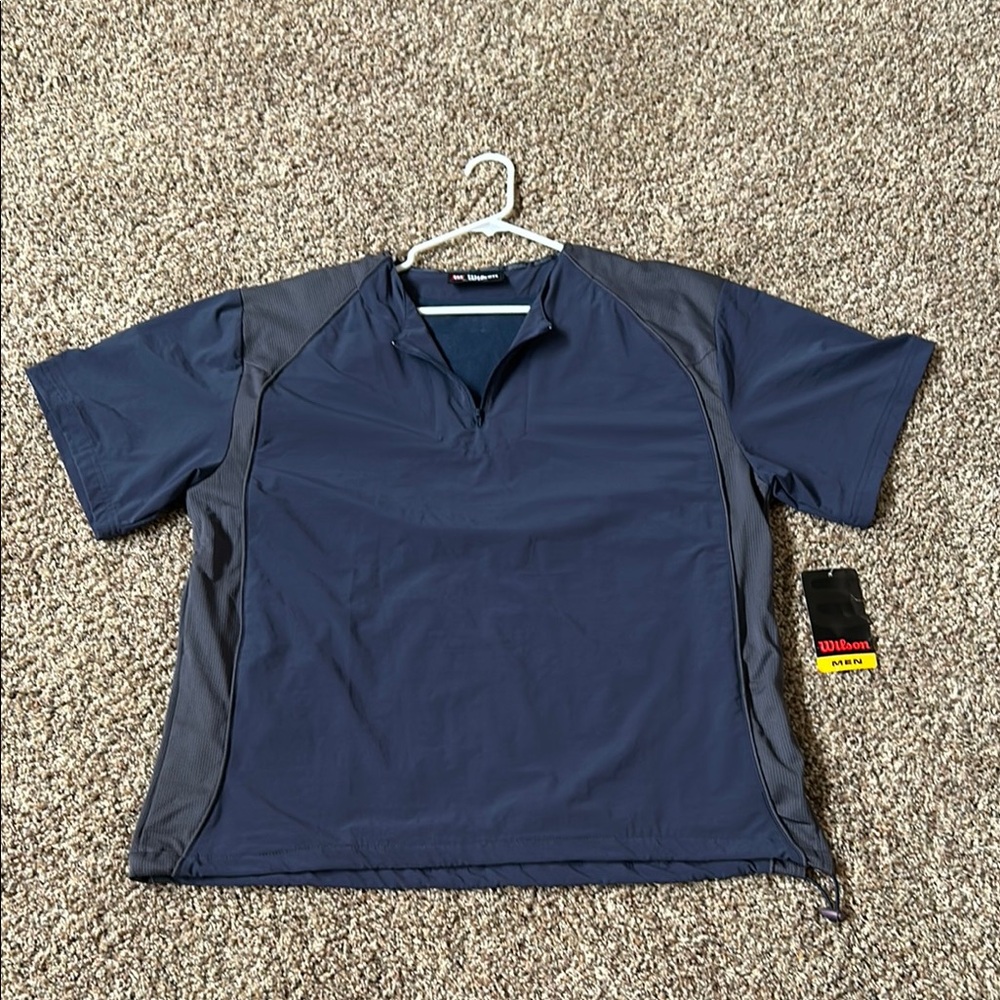 Wilson Men's Navy wind breaker